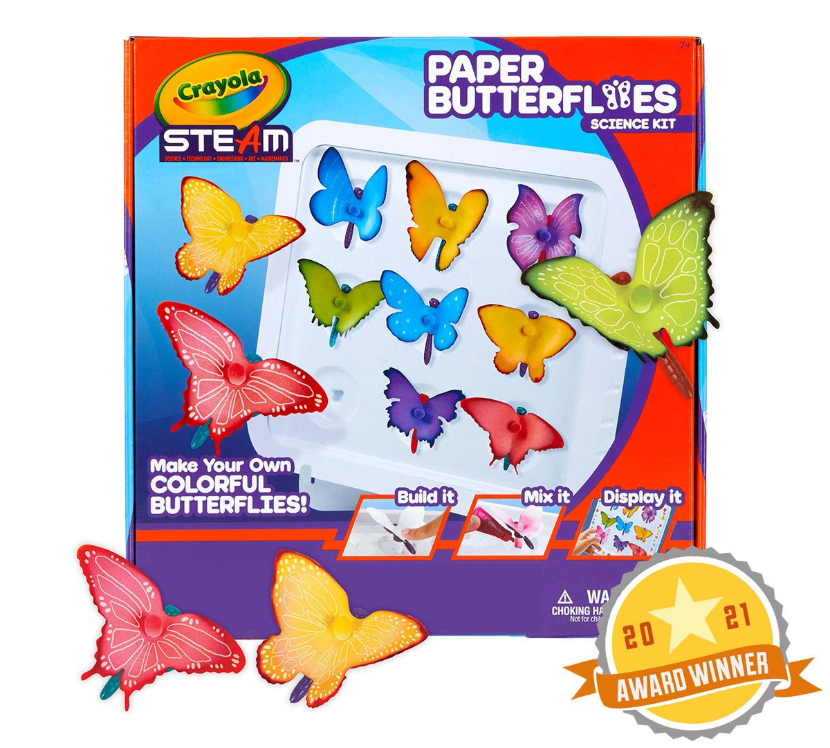 Crayola STEAM: Wicking Butterfly Collection Kit CY74 - 7445 - Colorland Toys