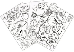 Crayola The Trouble With T - Rex 18 Giant Coloring Pages 04 - 0992 - Colorland Toys