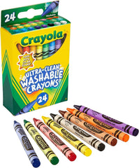 Crayola Ultra Clean Washable Crayons Color Max 24ct CY52 - 6924 - Colorland Toys