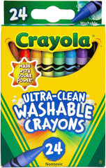 Crayola Ultra Clean Washable Crayons Color Max 24ct CY52 - 6924 - Colorland Toys