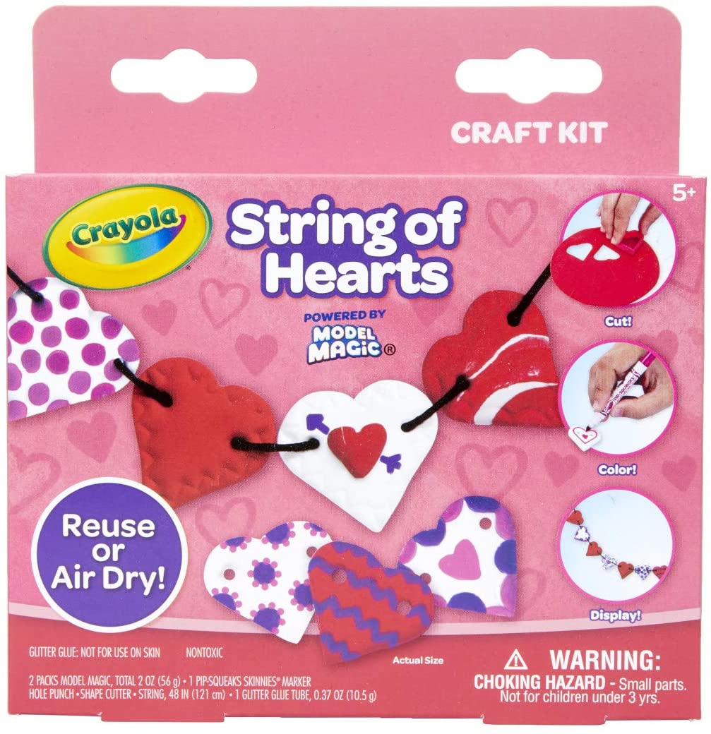 Crayola Valentines' Model Magic Kit 57 - 0179 - Colorland Toys