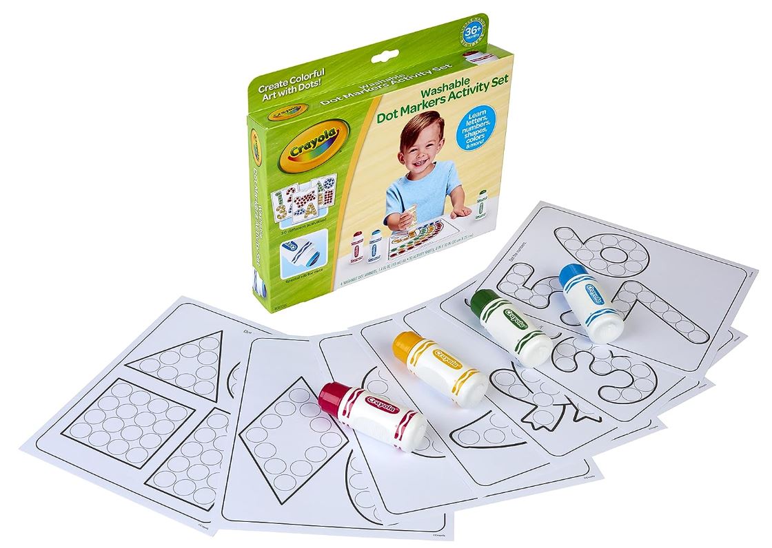 Crayola Washable Dot Markers Activity Set - Colorland Toys