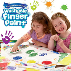 Crayola Washable Fingerpaint Bright Colors 8oz 3ct 55 - 1311 - Colorland Toys