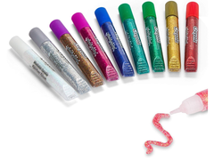 Crayola Washable Glitter Glue 9ct 69 - 3527 - Colorland Toys