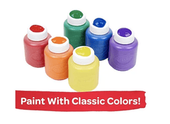 Crayola Washable Kids Paint Set 2oz CY54 - 1204 - Colorland Toys