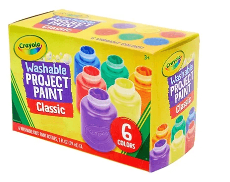 Crayola Washable Kids Paint Set 2oz CY54 - 1204 - Colorland Toys