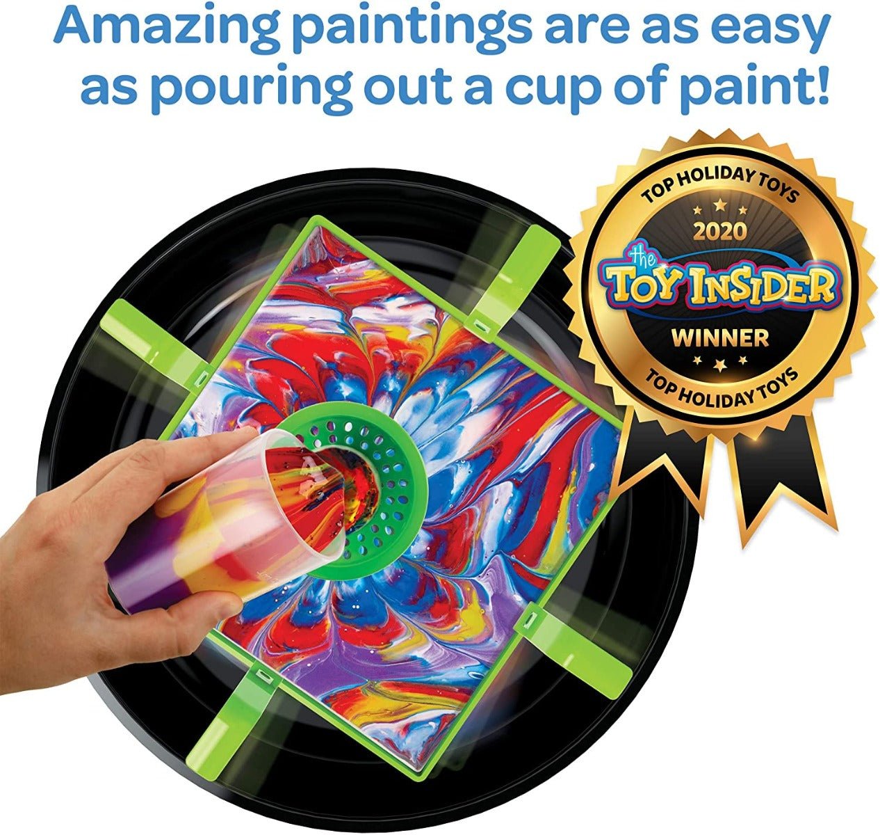 Crayola Washable Paint Pour Art Set 04 - 1041 - Colorland Toys