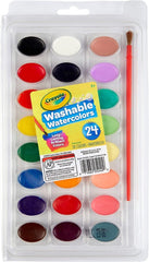 Crayola Washable Watercolors 24ct CY53 - 0524 - Colorland Toys