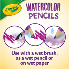 Crayola Watercolor Pencils 24ct 68 - 4304 - Colorland Toys