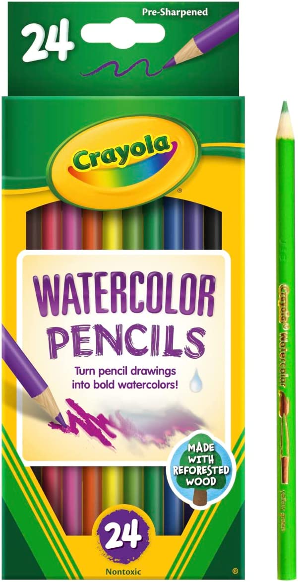 Crayola Watercolor Pencils 24ct 68 - 4304 - Colorland Toys