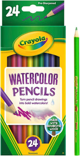 Crayola Watercolor Pencils 24ct 68 - 4304 - Colorland Toys