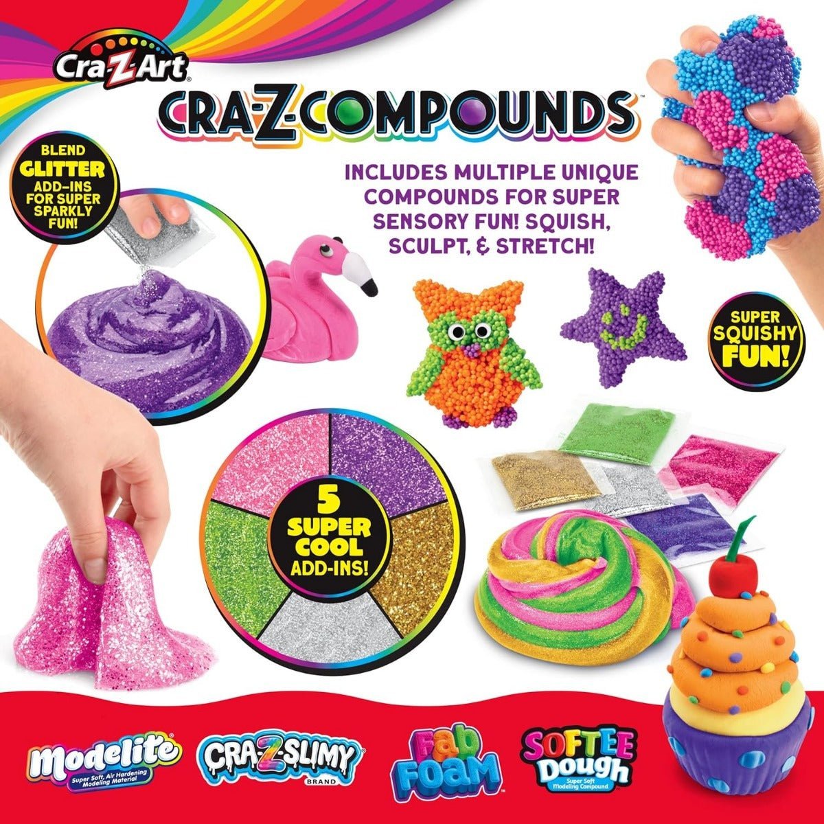 CraZart Cra - Z - Compounds Medium Pack CA - 60066 - Colorland Toys