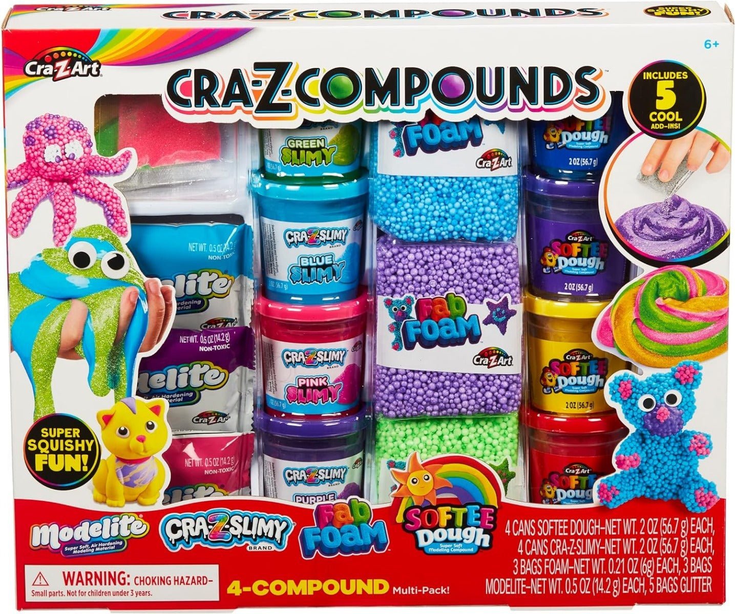 CraZart Cra - Z - Compounds Medium Pack CA - 60066 - Colorland Toys
