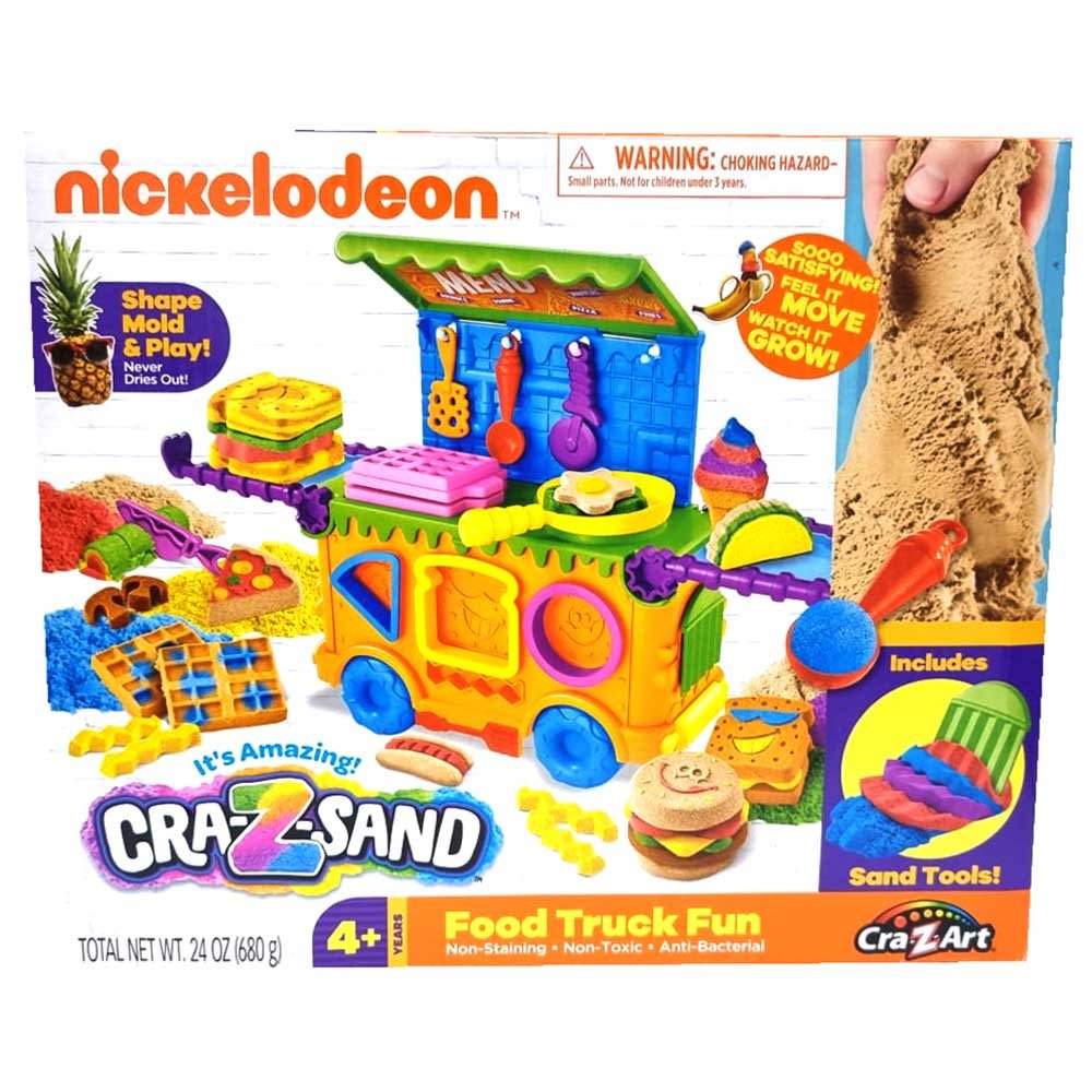 CraZart Nickelodeon Cra - Z - Sand Food Truck Fun CA - 78307 - Colorland Toys