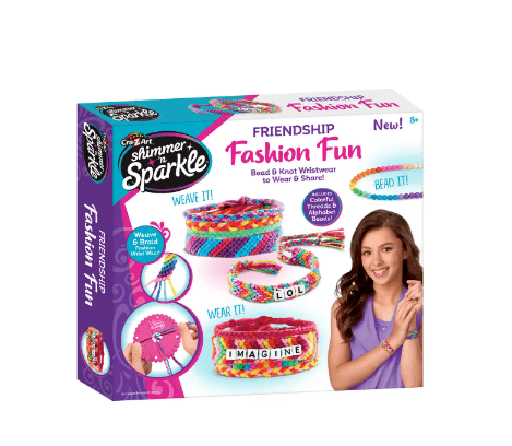 CraZart Shimmer N Sparkle A - Z Fashion Bead Bracelet SNS - 17320 - Colorland Toys
