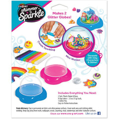 CraZart Shimmer n' Sparkle Glitter Dome Kit 12992 - Colorland Toys