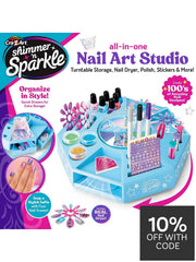 CraZArt Shimmer N Sparkle Nail Art Studio SNS - 65702 - Colorland Toys