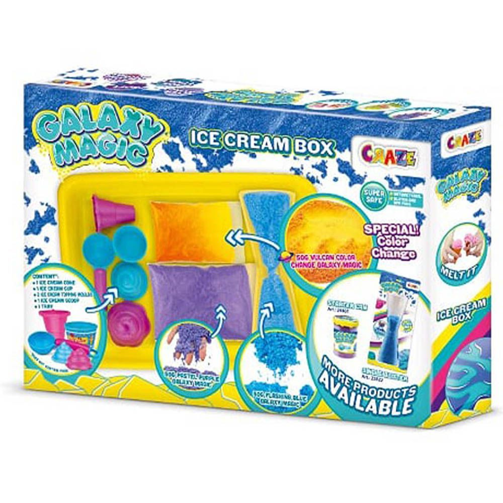 Craze Galaxy Magic Ice Cream Box 23884 - Colorland Toys