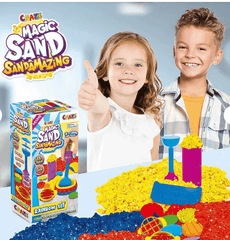 Craze Magic Sand Sandamazing Rainbow Set 32404 - Colorland Toys