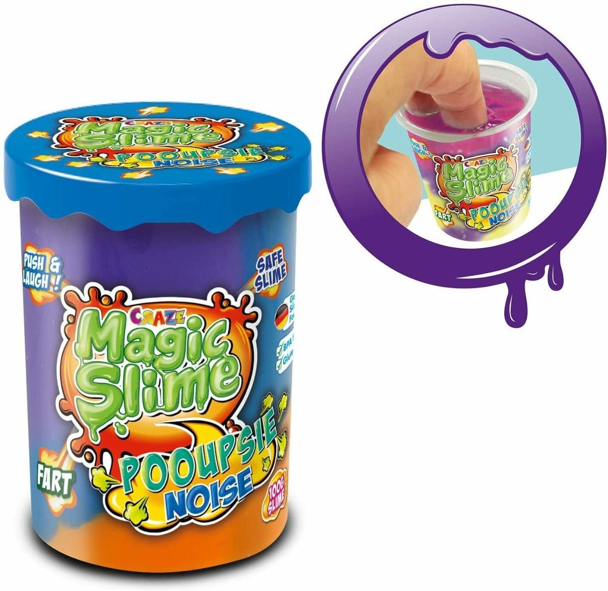 CRAZE Magic Slime Noise Pooupsie 21989 - Colorland Toys