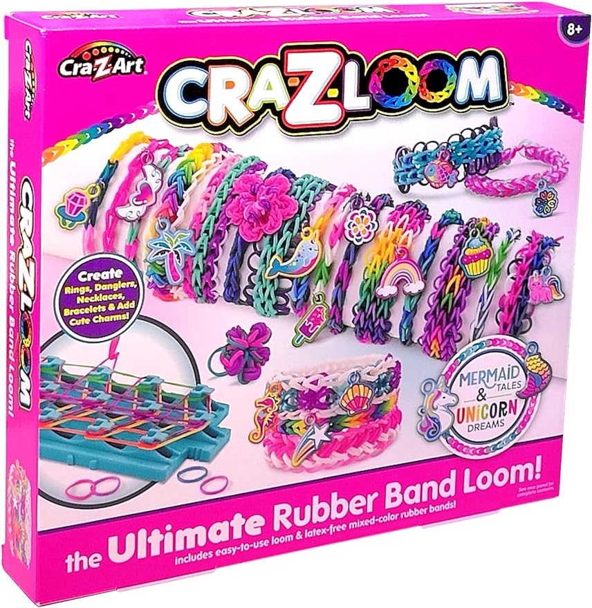 CraZLoom Ultimate Rubber Band Loom CA - 17350 - Colorland Toys
