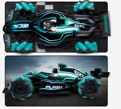 Crazon Musical Smoking Racing Car 2.4G Blue 333 - FC22141 - Colorland Toys