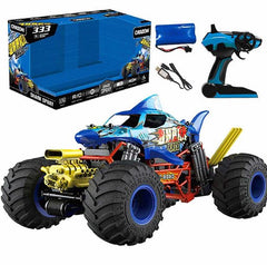Crazon RC Shark with Smoking Function 2.4G 1:10 Blue 333 - YC21122 - Colorland Toys