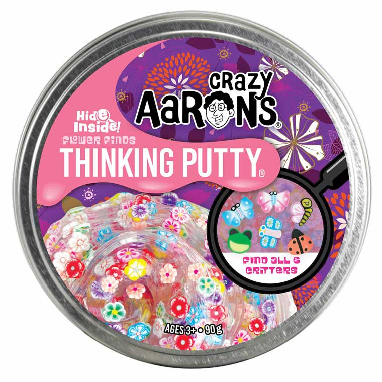 Crazy Aarons Hide Inside! Flower Finds Thinking Putty FD020 - EU - Colorland Toys