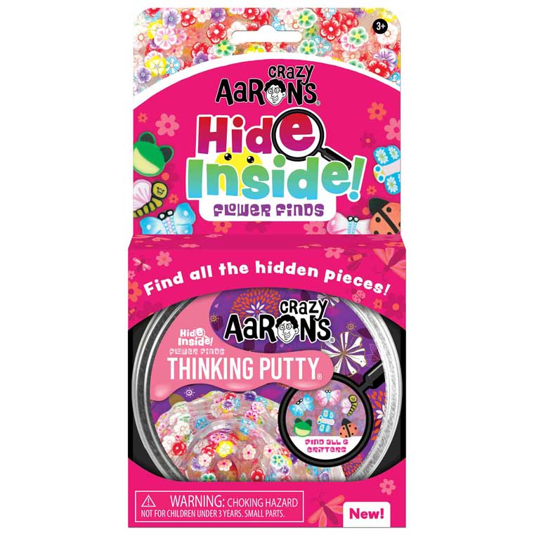 Crazy Aarons Hide Inside! Flower Finds Thinking Putty FD020 - EU - Colorland Toys