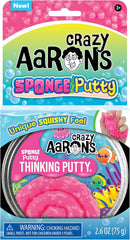 Crazy Aarons Sponge Putty Full Size 4 Thinking Putty Tin OG020 - Colorland Toys