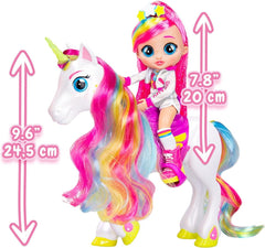 Cry Babies Bff Fashion Doll Dreamy & Ream the Unicorn 87798 - Colorland Toys