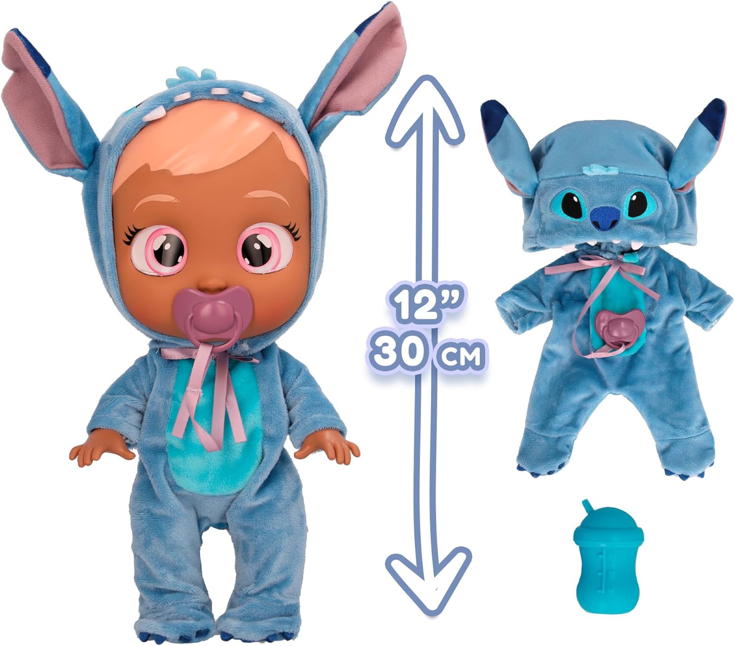 Cry Babies Disney Stitch 922235 - Colorland Toys