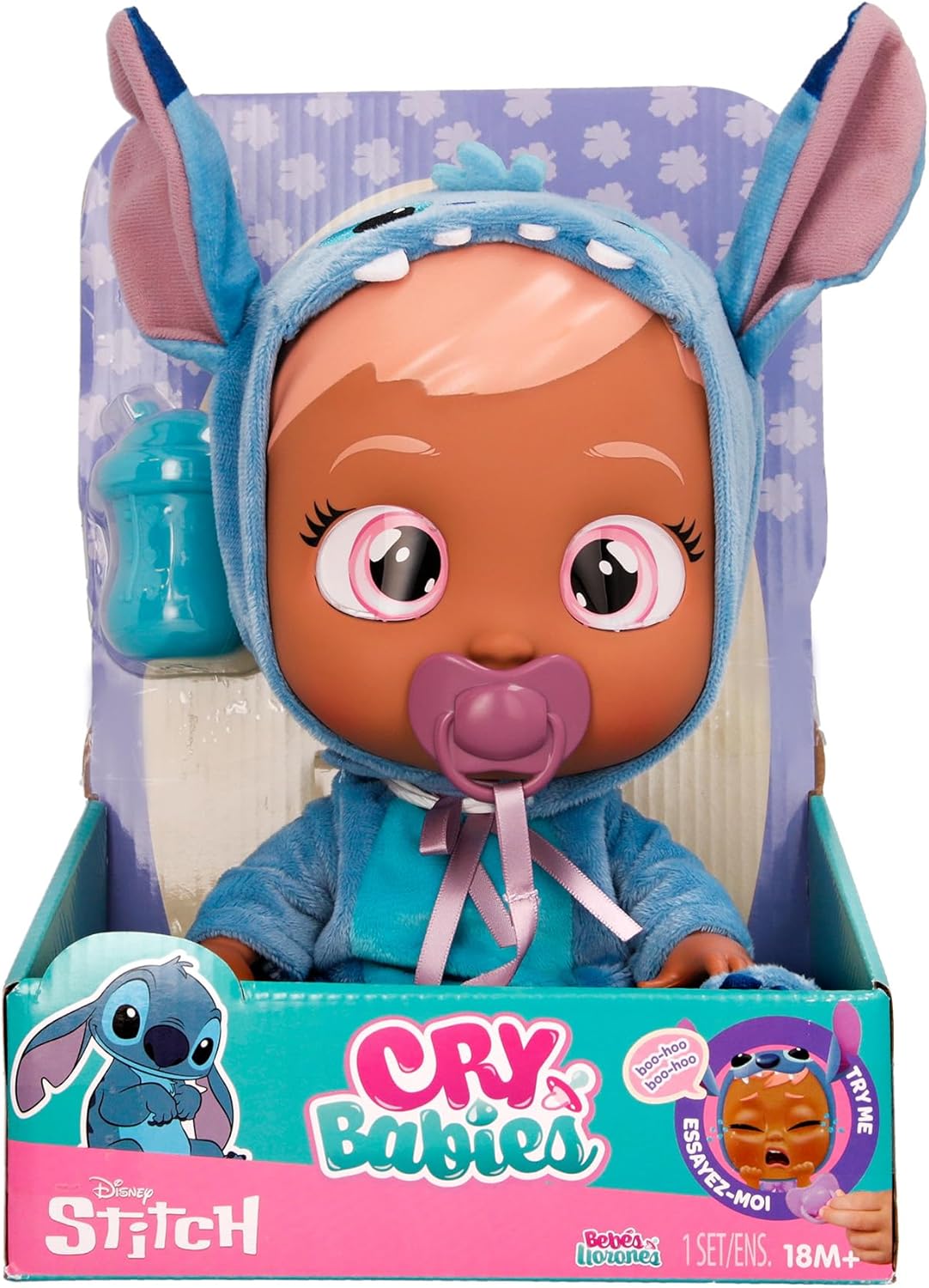 Cry Babies Disney Stitch 922235 - Colorland Toys