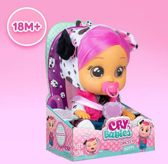 Cry Babies Dress Dotty 12inch - Colorland Toys