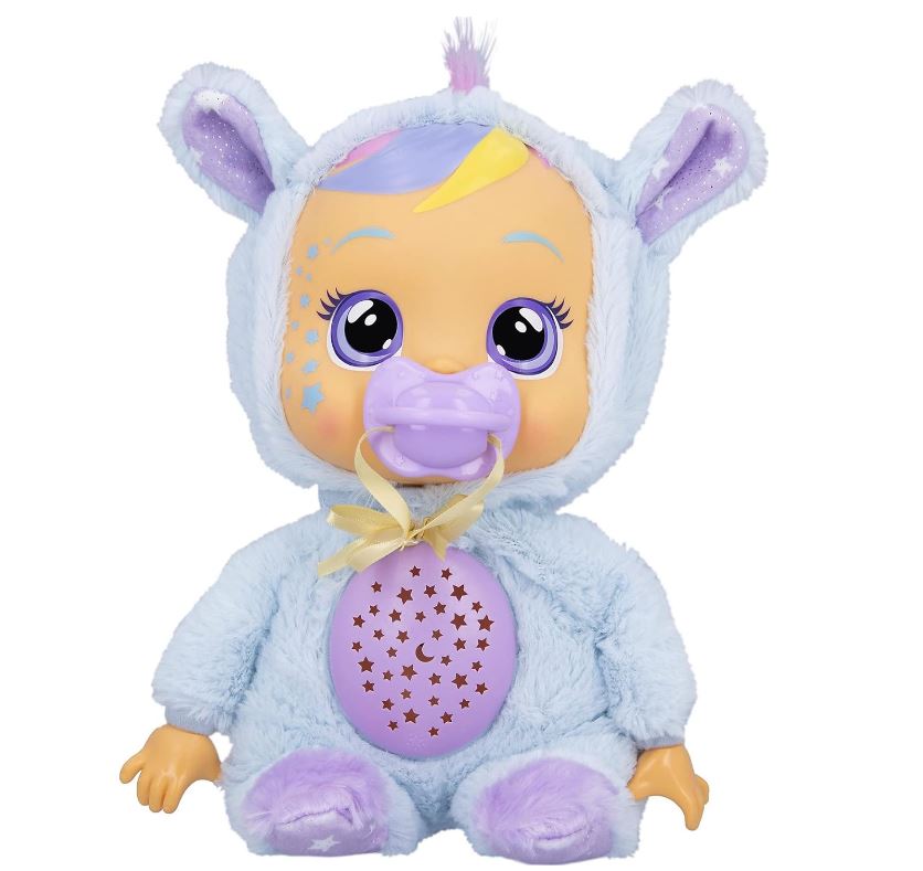 Cry Babies Goodnight Starry Sky Jenna Doll with Starry Sky Projection 12inch - Colorland Toys