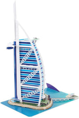 CubicFun Burj Al Arab 3D Puzzle Set 101 Pieces MC101H - Colorland Toys