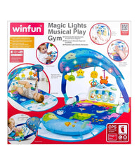 Winfun Magic Lights Musical Play Gym Mat 000860 - Colorland Toys