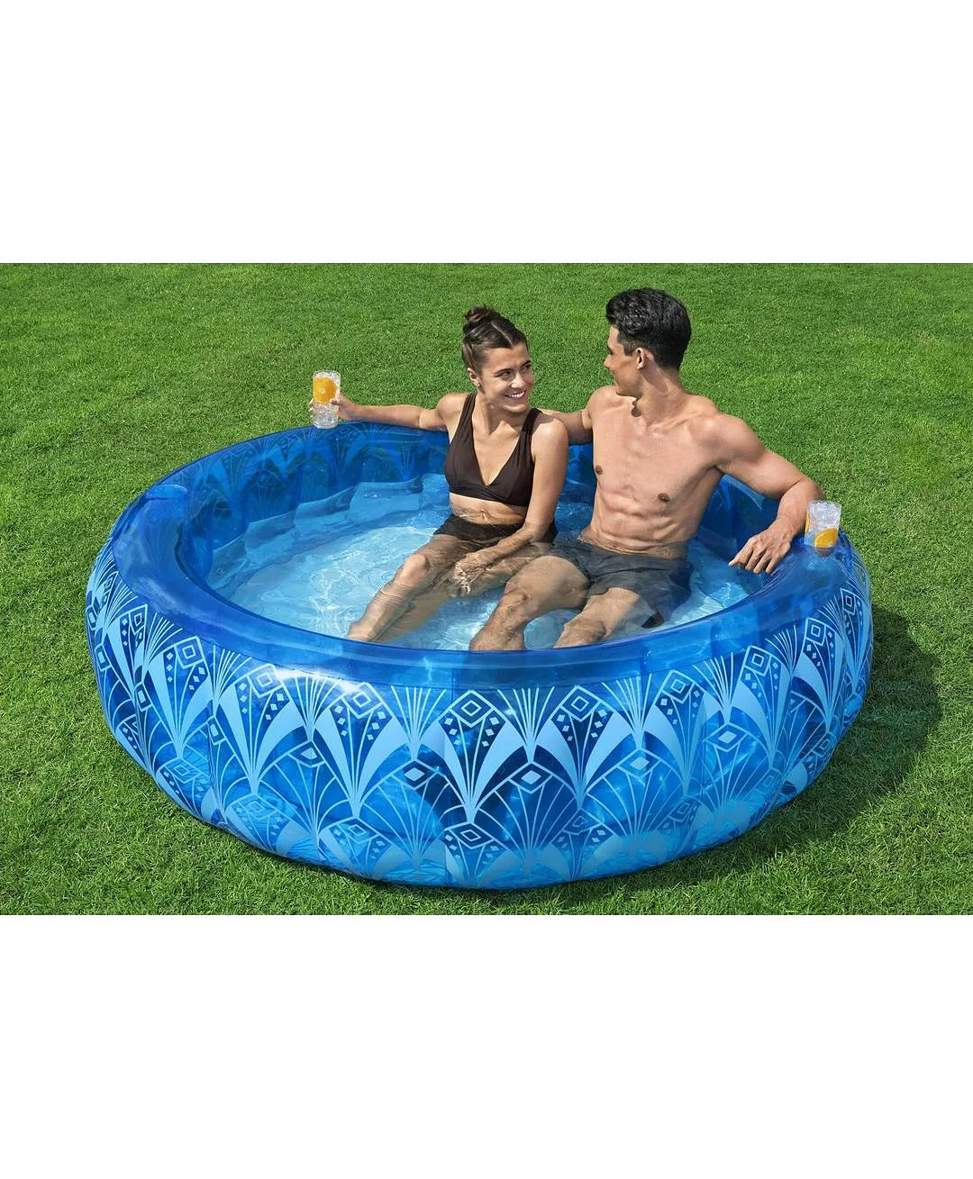 Bestway® Bohemian Blue Inflatable Pool 54479 - Colorland Toys