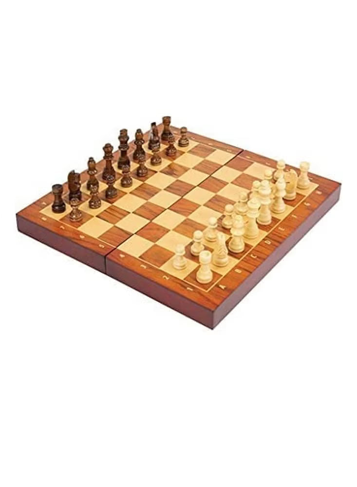 Ambassador Folding Wood Chess Set TG1901 - Colorland Toys