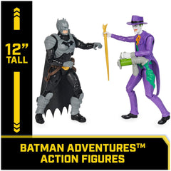 DC Batman Adventures — Batman vs The Joker 2-Figure Set with 12 Armour Accessories - Colorland Toys
