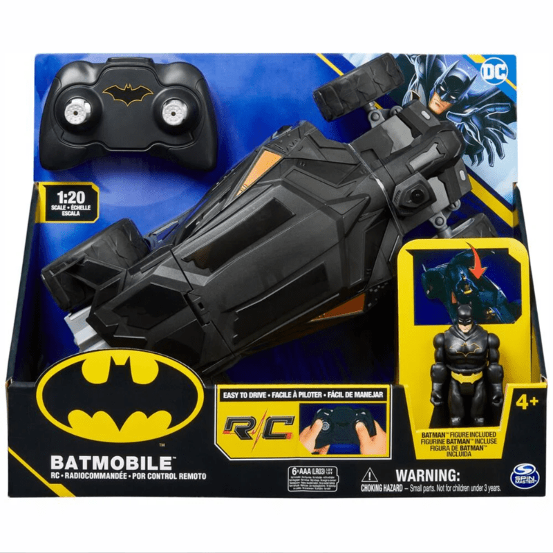 DC Batman Batmobile RC Vehicle 1:20 6065425 - Colorland Toys