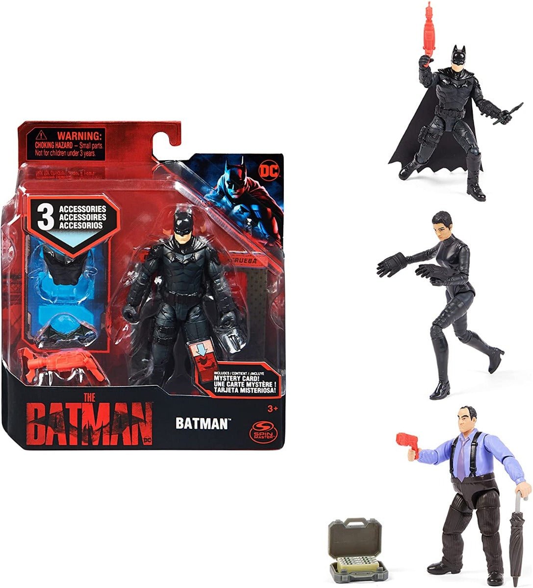DC Batman Movie Basic Figure 4inch 6060654 assorted - Colorland Toys