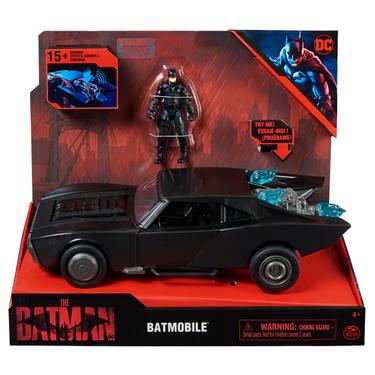 DC Batman Movie Batmobile with Batman Action Figure 4inch 6060519 - Colorland Toys