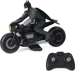 DC Batman Movie RC Batcycle with Batman Rider 1:10 6060490 - Colorland Toys