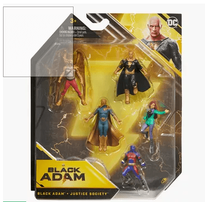 DC Black Adam Movie Figure 2in 5 - Pack Set 6064872 - Colorland Toys