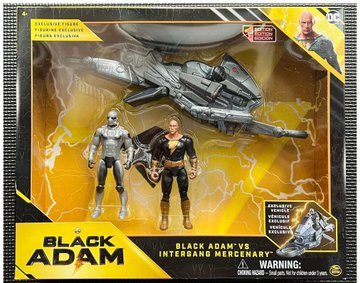 DC Black Adam Vs Intergang Mercenary Set with Figures - Colorland Toys