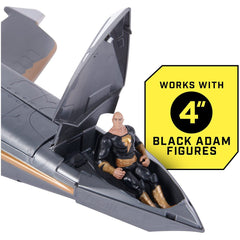 DC Comics Black Adam Hawk Cruiser Patrol with Black Adam and Hawkman Figures 6064871 - Colorland Toys