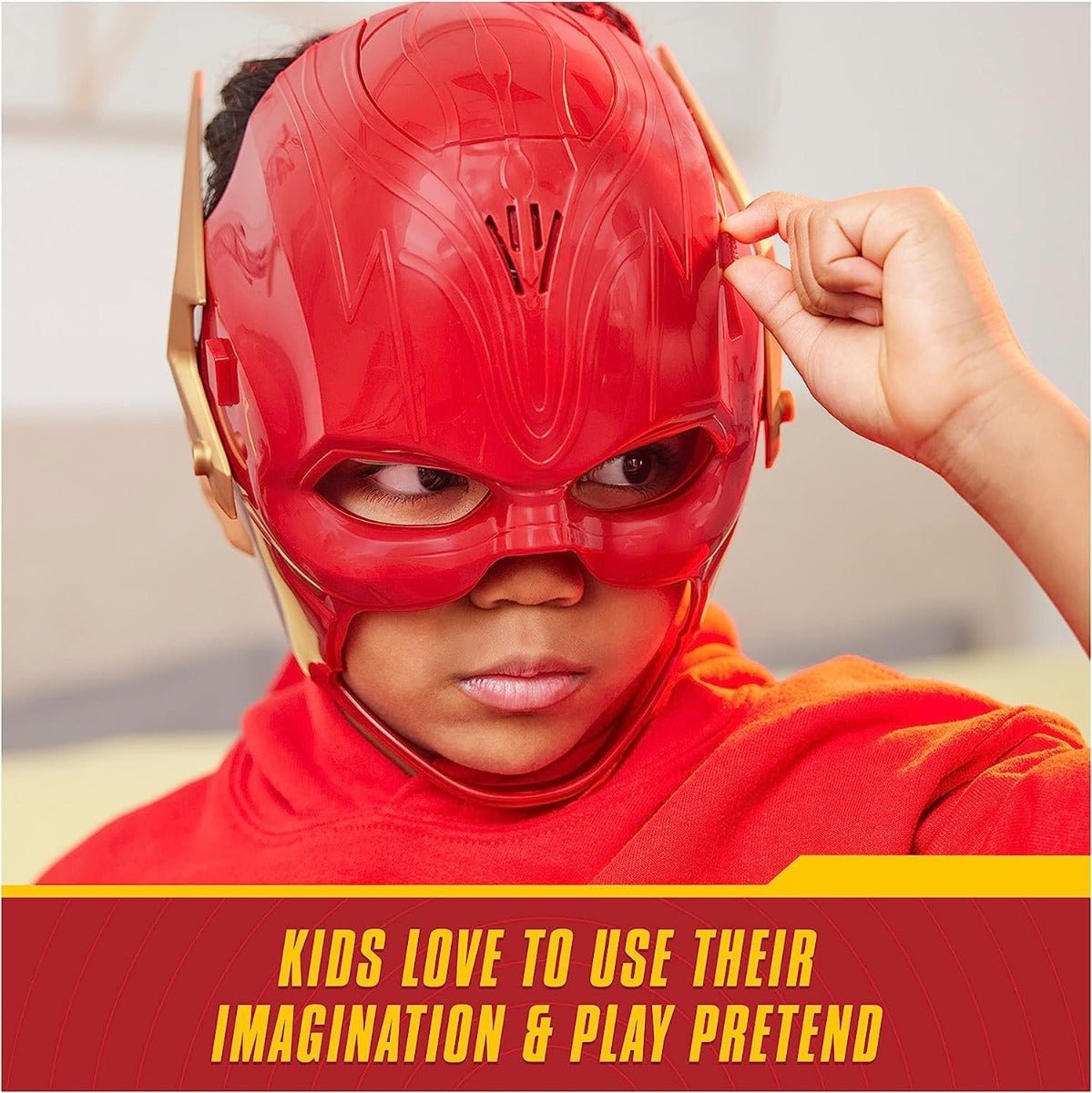 DC Comics The Flash Hero Mask And Ring Set 6065271/88606 - Colorland Toys