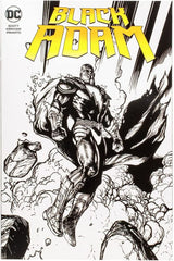 DC Direct Gold Label with Comic - Black Adam Line Art Variant 7in TMP - 15894 - Colorland Toys