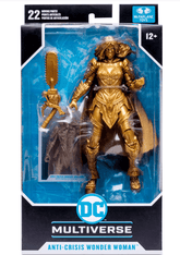 DC Multiverse Anti Crisis Wonder Woman Gold Dealth Metal TMP - 15234 - Colorland Toys